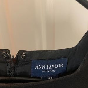 Ann Taylor black sheath dress